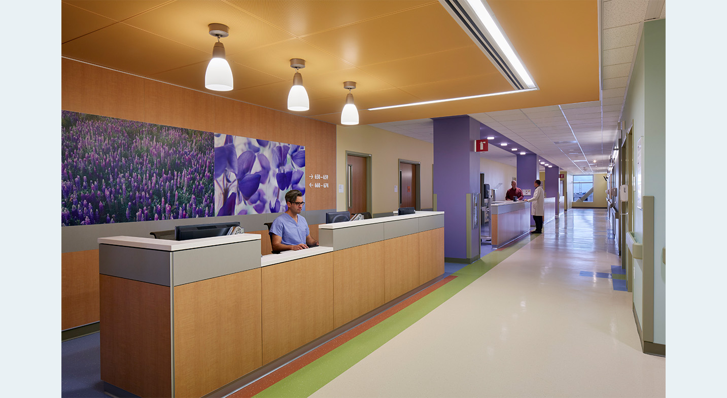 Redwood City Hospital Interiors
